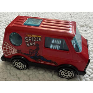 Vintage 1980's Buddy L Spiderman Van